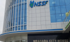 This is the NSSF offices in Western Province at Mbarara city.<br />These are longtime NRM who came with nothing.<br /><br />They are now swimming in lots of money they are proud of earning. Well what would one expect of such a spectacle.<br />One would have wished that an African social welfare program would be formulated from such hard working workers so that this country would feel very proud of the sweat and contribution of these financial heroes!<br />It is indeed a deseparate situation to watch this rich government fighting tooth and nail over the underpaid and overtaxed poor workers long term financial contribution to this country!<br /><br />One can bet there are over 30 percent children of these workers who are not going to study properly because of national economic poverty.