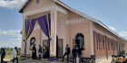 St Mathew&#039;s Church Agago, recently constructed by Chief Justice Owiny-Dollo in Kal Aloi village, Acholi land, Northern Uganda.<br />It seems there is lots of money all over the place for NRM supporters and not anywhere else in this poor African country. The advocacy to remove presidential term limits and age limits has its consequences well marked out! The country has massive debts and every term of 5 years this long serving NRM government organises republican governance on rigged, violent national elections that are extremely biased and highly expensive. With modern digital communications in place all over the world, Christian solidarity can be well done effectively and cheaply online in poverty striken communities in desolate regions of Africa like Acholi land. It is unfortunate in these modern times, that the very rich universal catholic church in its belief continues in its old colonial fashions of building magnificent religious buildings that are able to last 500 years and to let live the poor Christian Africans to habitate in small temporary households of wattle and daub, and grass thatched, unhealthy homes for many years and counting!